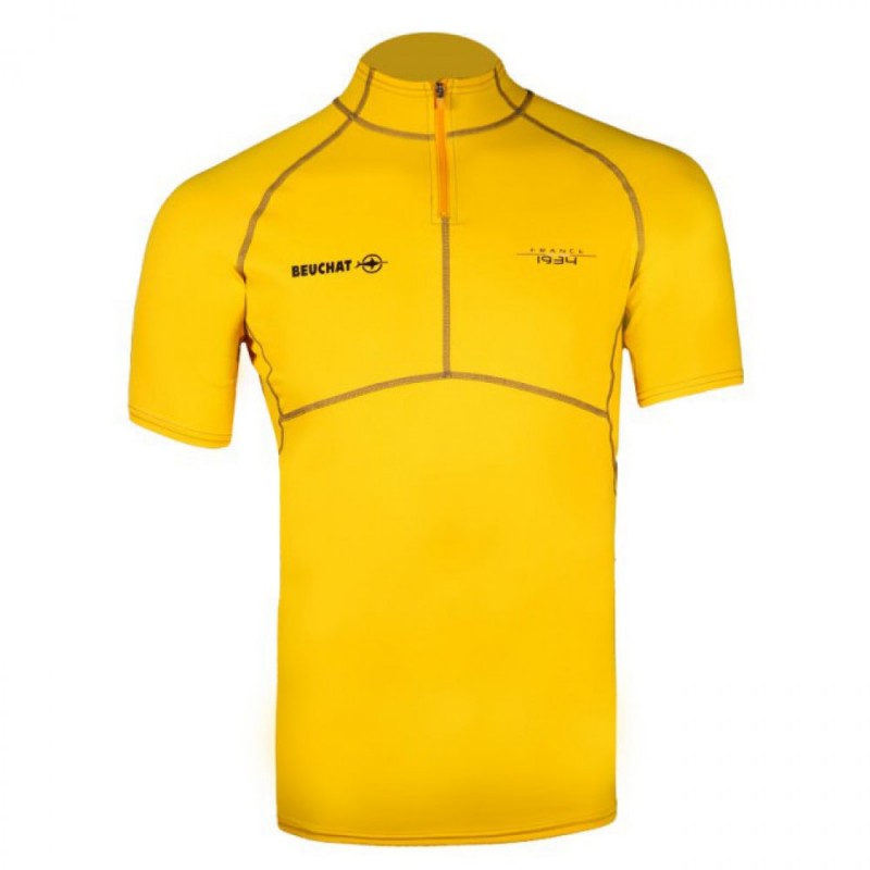 Ликра блуза BEUCHAT Atoll Rashguard Man, жълта